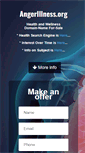 Mobile Screenshot of angerillness.org